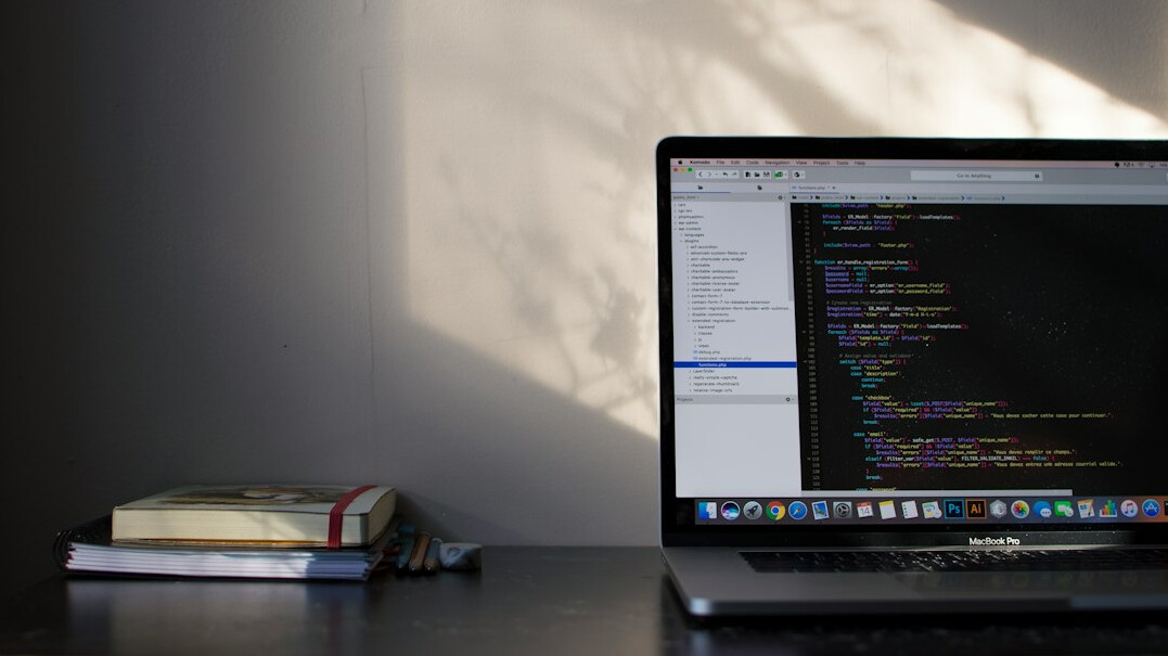 software developer coding